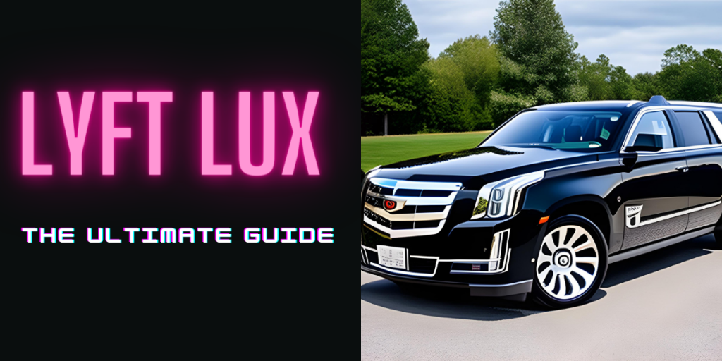 lyft lux black car list nyc